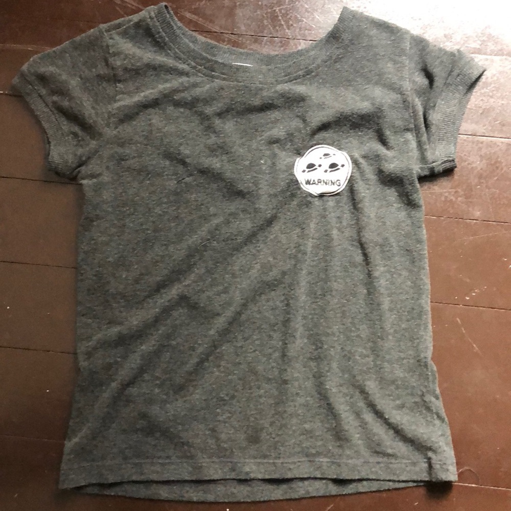 Dark grey shirt